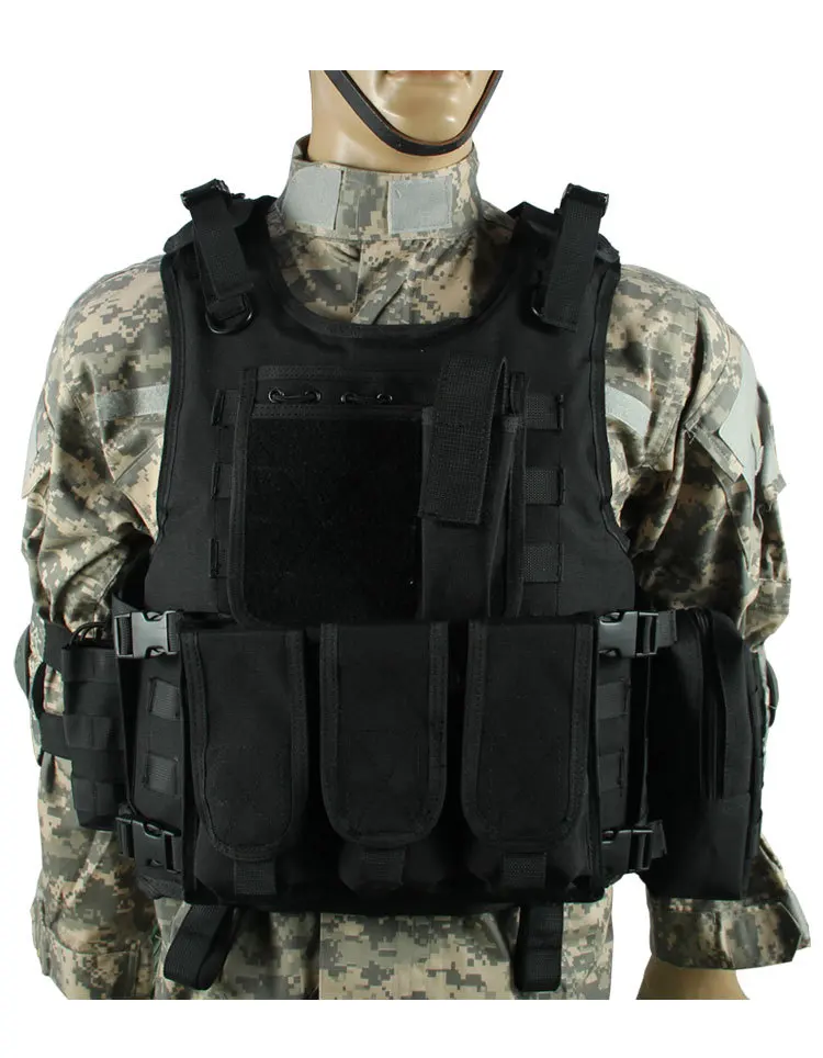 

Military Combat Training Accessories Military Outdoor Tactical Buckle Vest Hunting CS Air Gun Color Bullet Protective Equipment