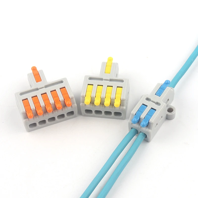 5 / 10 PCS 1 Многовходные расщепители Компактный проводниковый быстрый проводной