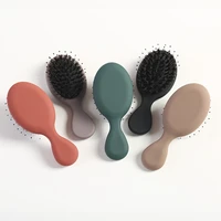 1pc cute salon styling hairbrush portable massager hair comb fashion styling shampoo horsehair comb