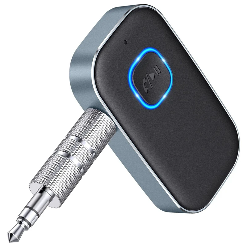 

Универсальный адаптер Bluetooth Aux, подходит для автомобильного шумоподавления, музыкальный ресивер Bluetooth 5,0, подходит для дома
