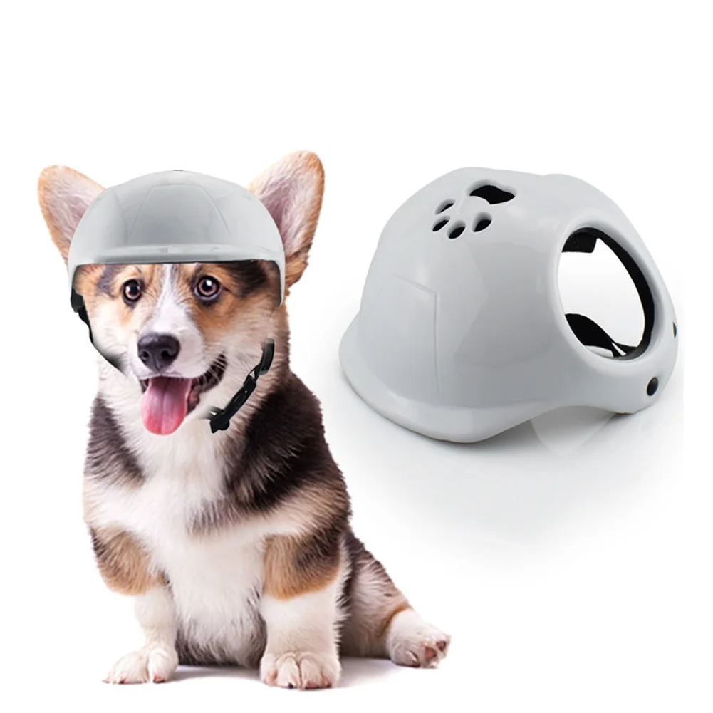 Шлем для собак с отверстиями ушей Удобная внутренняя подкладка маленьких