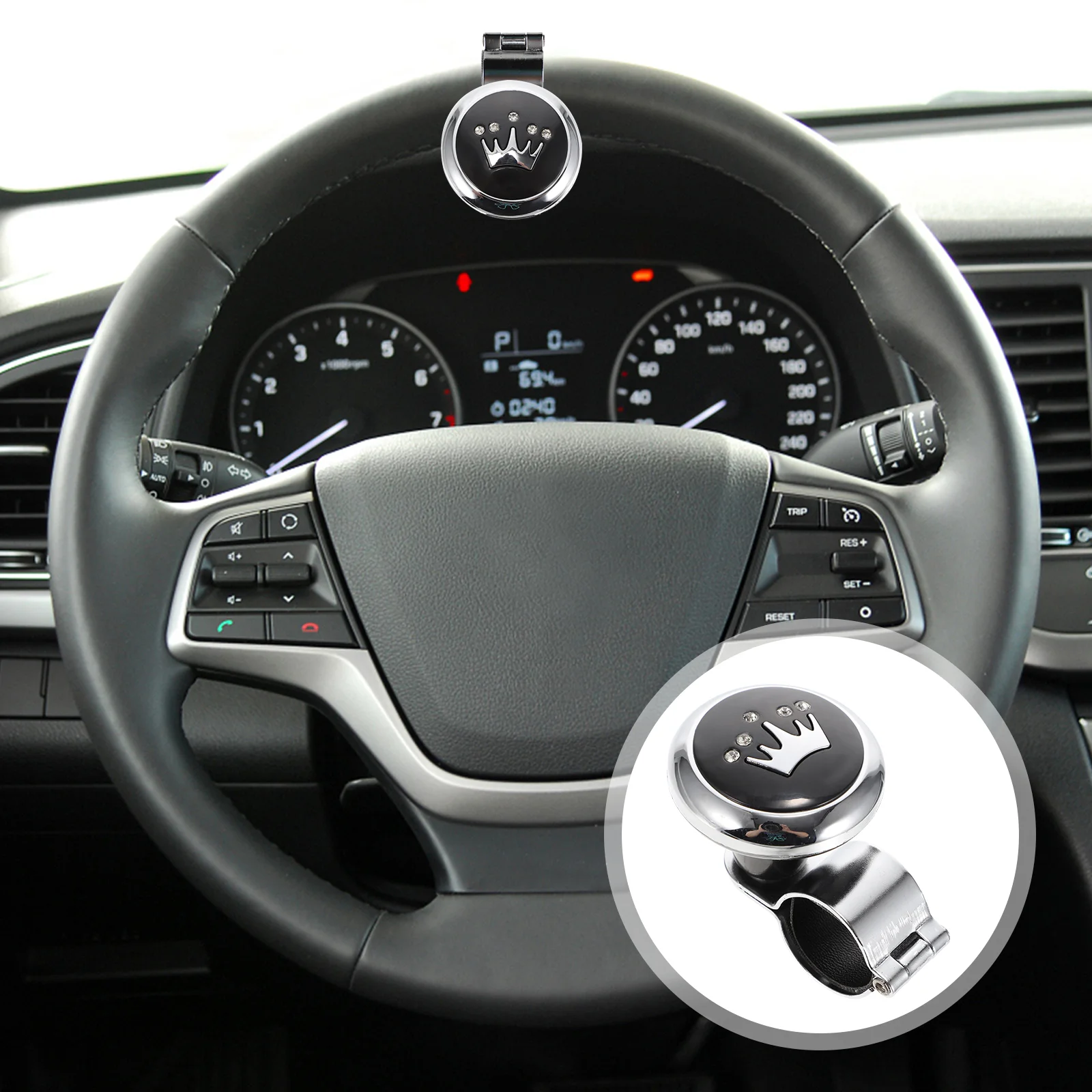 

1Pc Boat Steering Knob Steering Wheel Knob Vehicle Steering Wheel Booster Auto Steering Wheel Booster Power Handle Booster Knob