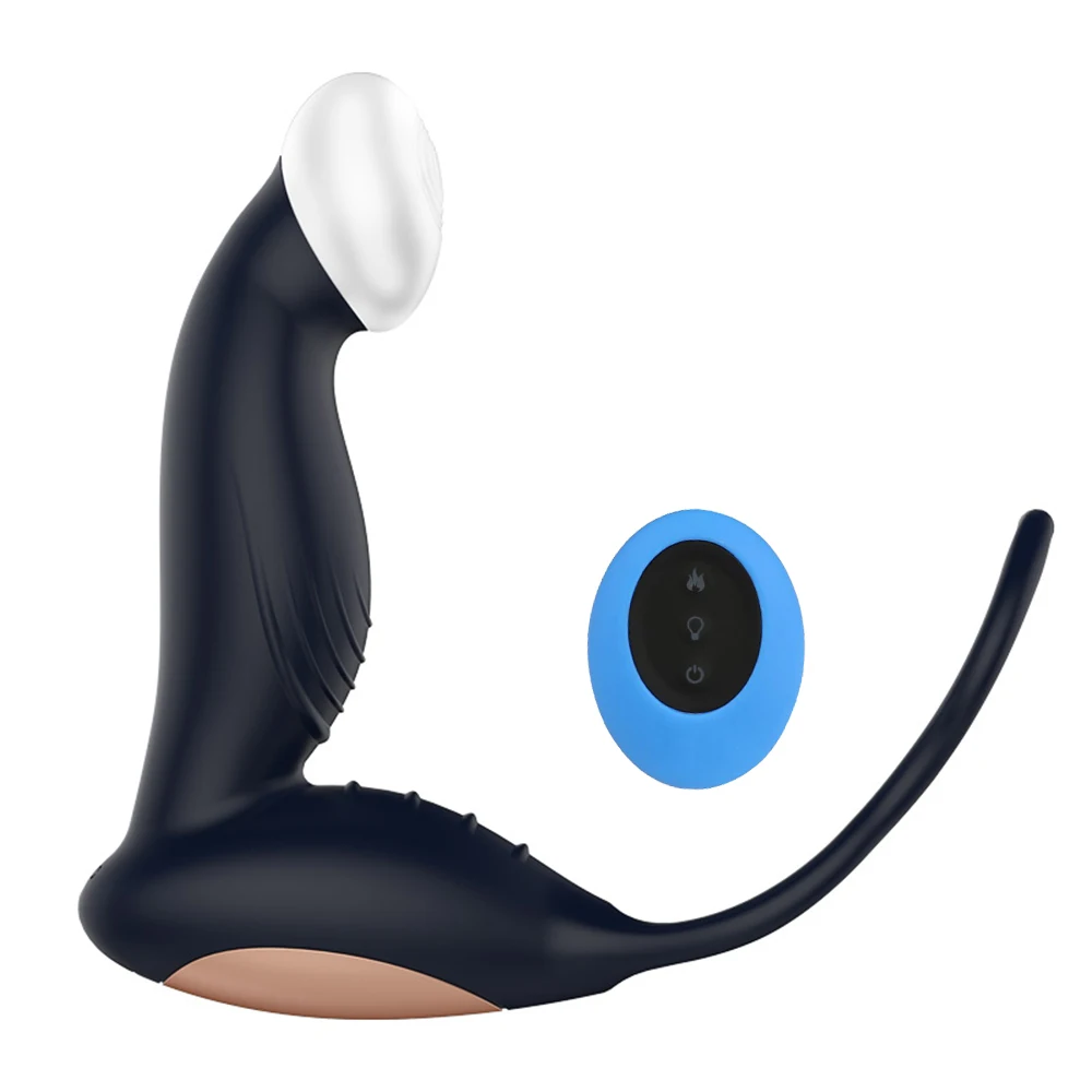 

Speeds 10 Anal Plug Vibrator G Spot Prostate Massager Anal Beads Butt Plug Vibrator Male Masturbation Remote Sex Toys For Women