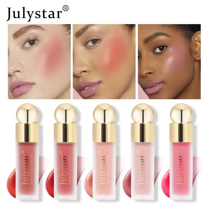 

Matte Liquid Blush Stick With Cushion Natural Liquid Contouring For Face Blusher Pigment Lasting Cheek Tint Cream Blush Makeup