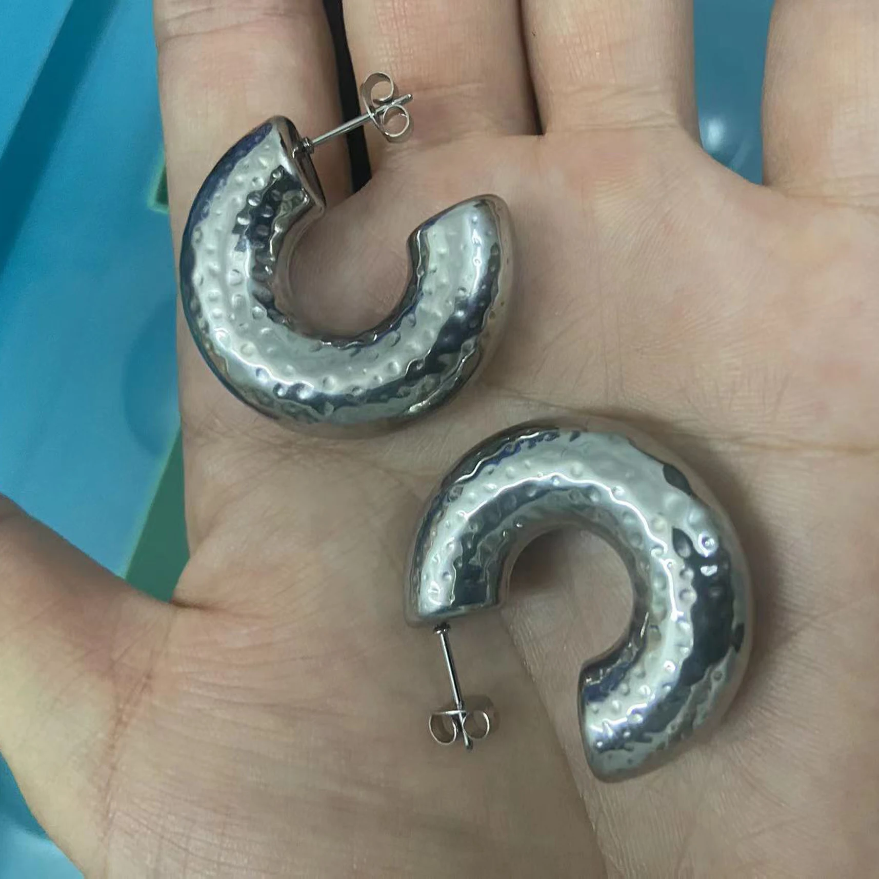 

Женские серьги-подвески из нержавеющей стали 316L