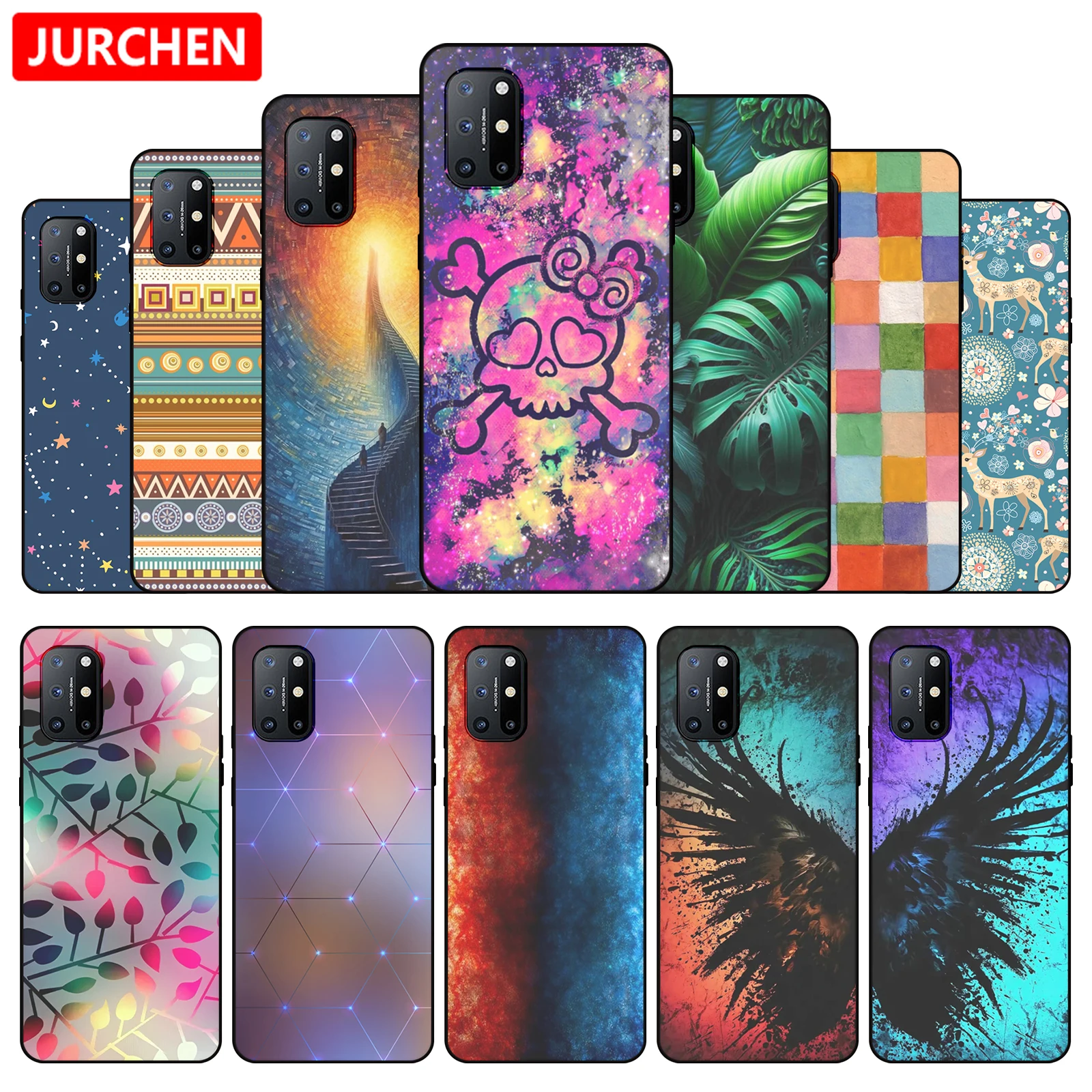 Силиконовая задняя крышка для OnePlus 8 T, персонализированная задняя крышка для One Plus 1 + 8 T 8 1 + 8 T 1 + 8 T KB2001 KB2000 KB2003 KB2005