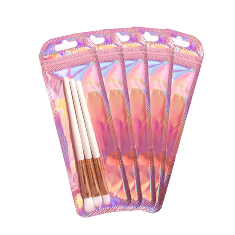 100 шт. одноразовые голографические мешки для ручек с защитой от запаха