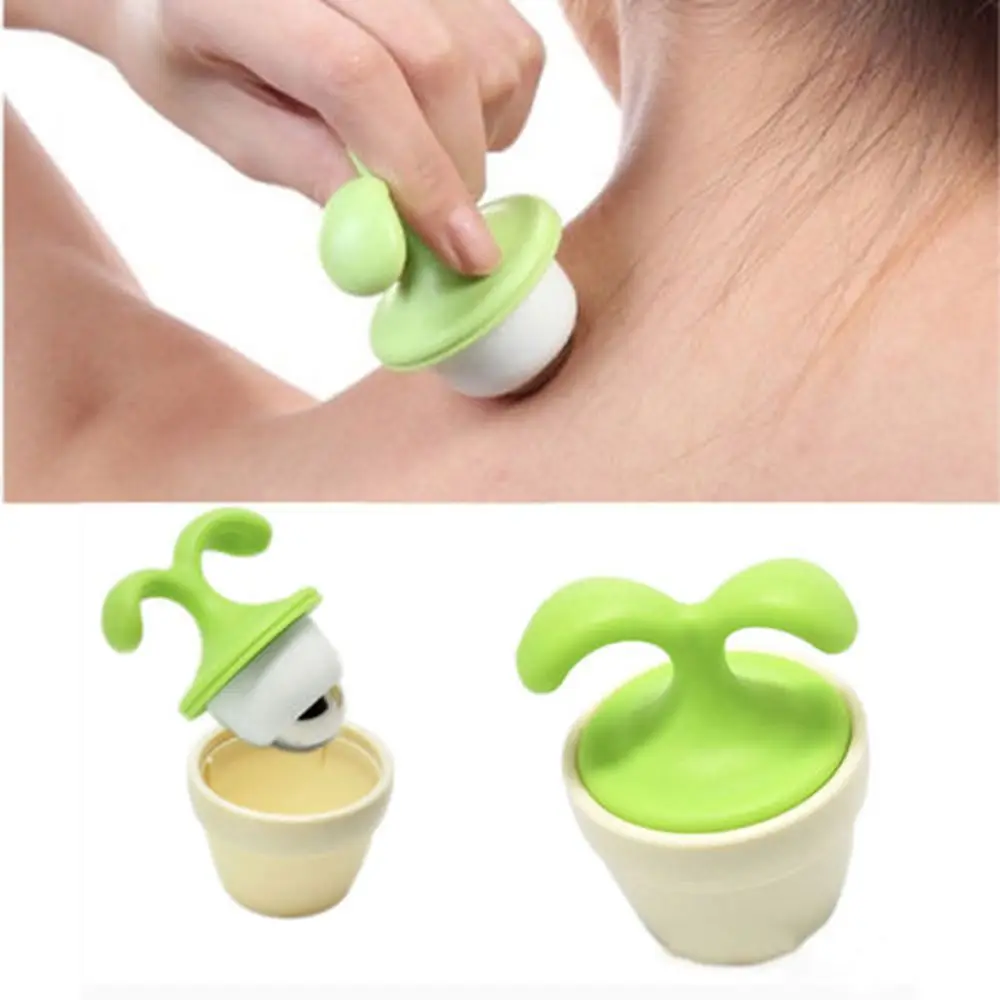 

Mini Flowerpot trays Handled Wave Vibrating Massager Full Body Massage Neck Waist Back Shoulder Massage Wheel Ball Wholesale