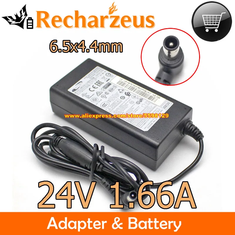 Genuine 24V 1.66A 40W AC Adapter A4024-FPN A4024_FPN Charger For Samsung HW-K405 HW-H750 Q60R SOUNDBAR SYSTEM HW-K430ZC HW K450