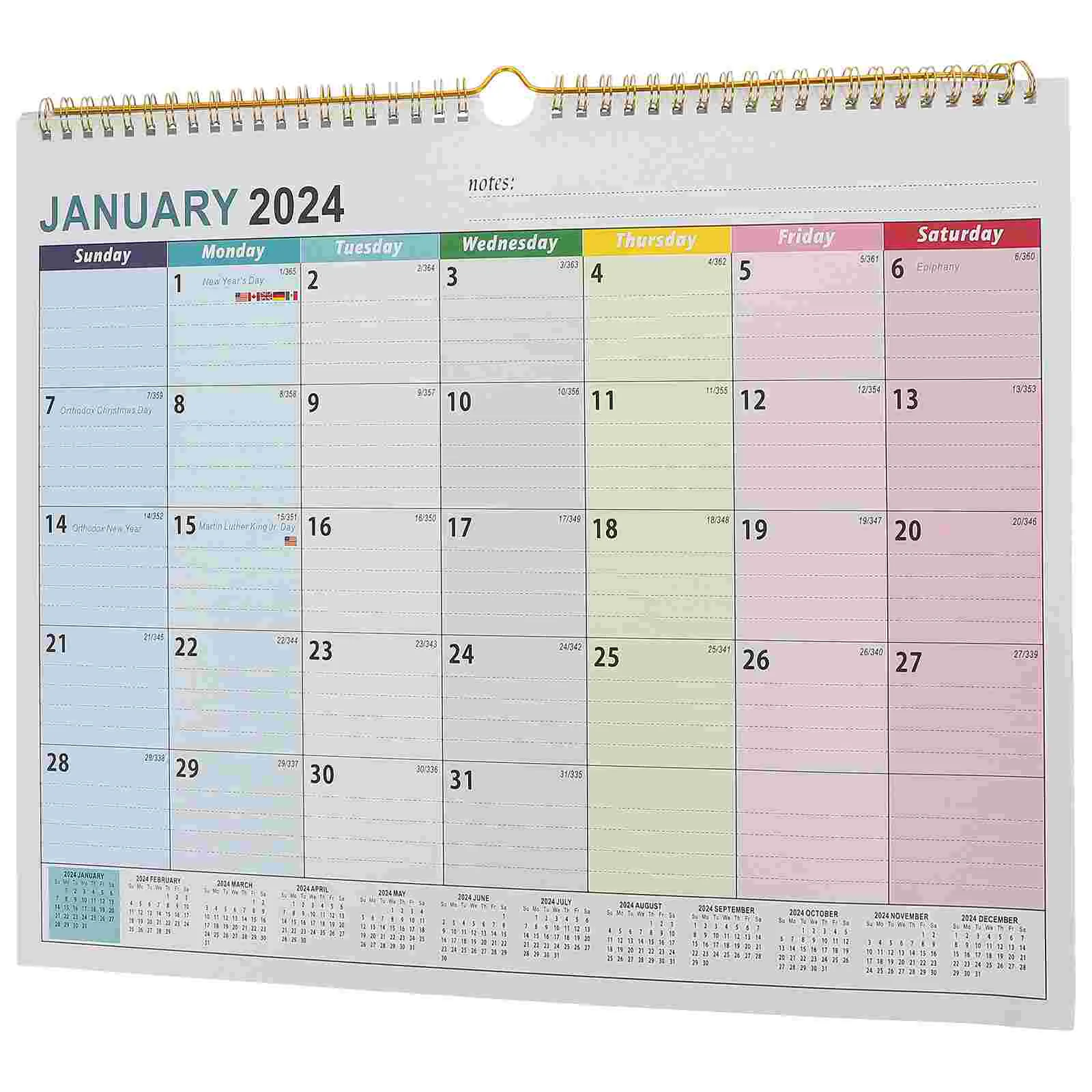 

Прозрачный подвесной календарь с принтом, изысканный ежемесячный календарь для дома, настенный календарь