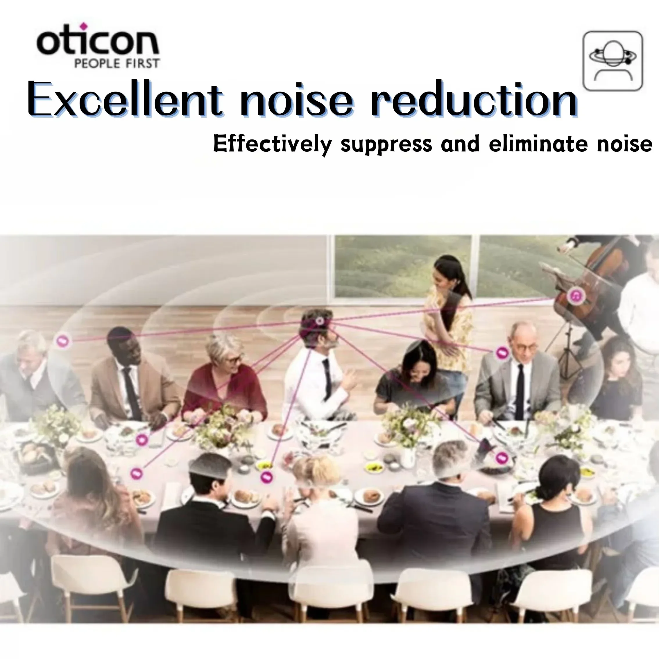Фото Слуховой аппарат Oticon REAL 1 REAL 2 REAL 3 miniRITE T R, 48 каналов, Bluetooth, прямое подключение, перезаряжаемый, программируемый №2