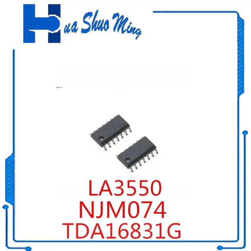 20 шт./партия, NJM074 JRC074 LA3550 TDA16831G TDA16831 SOP14