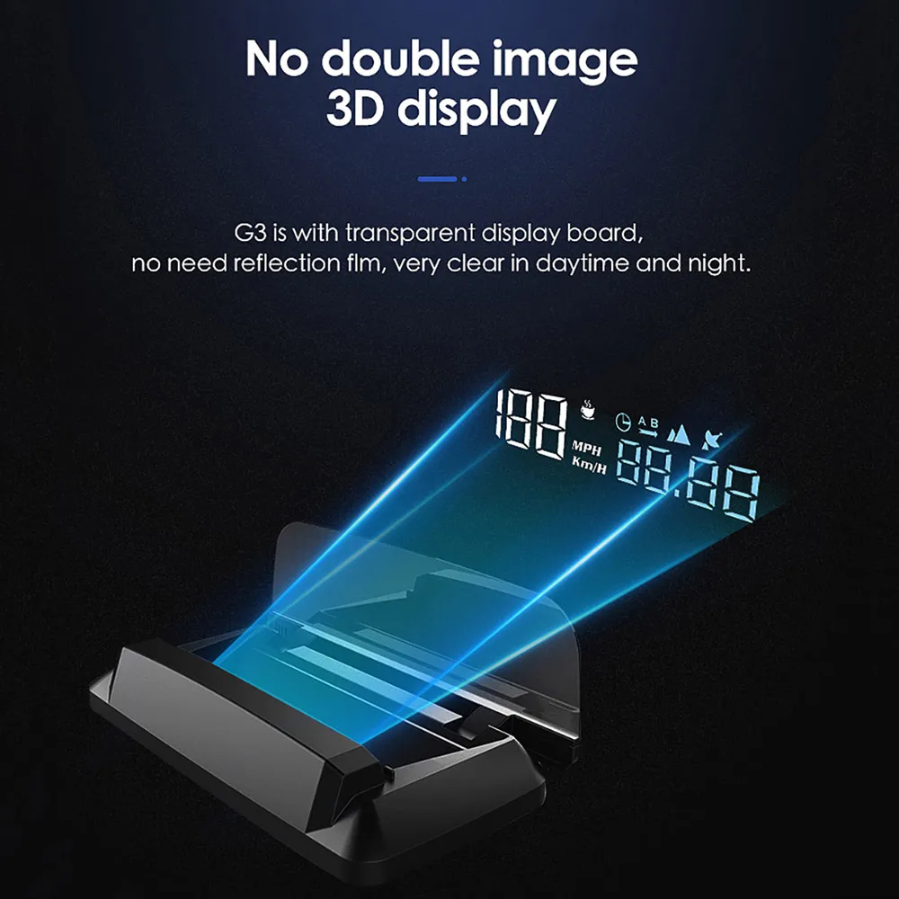 

2020 nuovo HUD M41 Head-up Display GPS Tachimetro Auto Parabrezza Velocita Proiettore KMH/KPM SENSORE Compatibile con Tutti I au