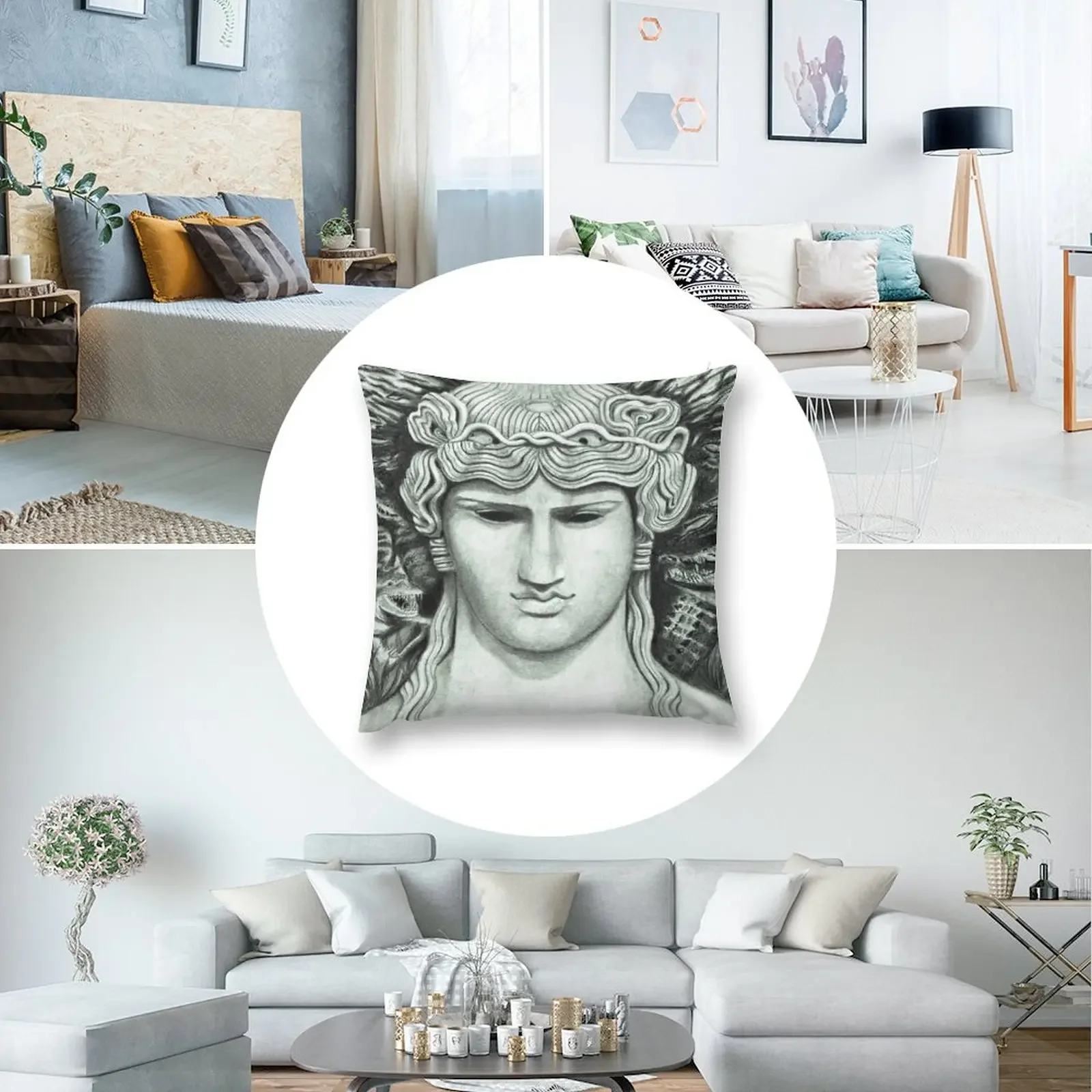 Антивижная подушка в Ниле рождественская наволочка наволочки чехлы для дивана