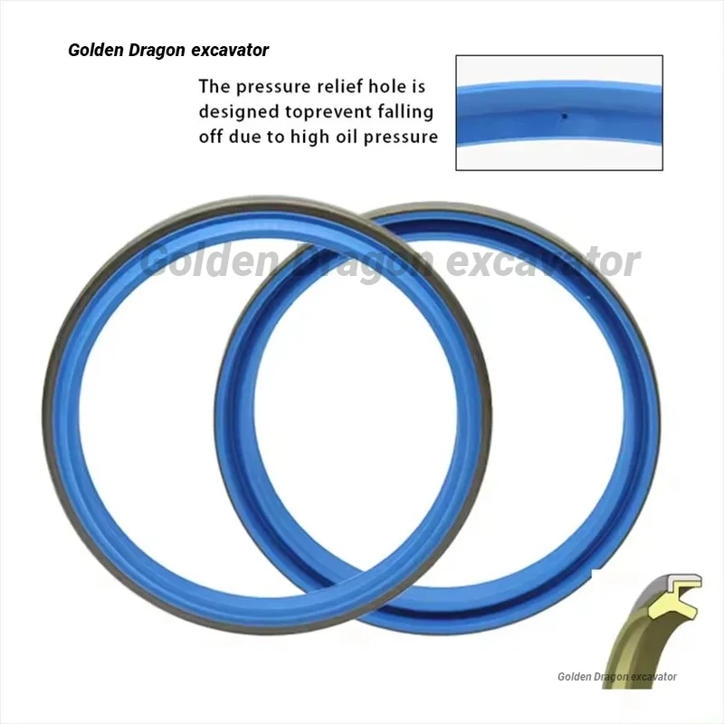 Для 707-98-52140 7079852140 Комплект уплотнений цилиндра наклона подходит для экскаватора