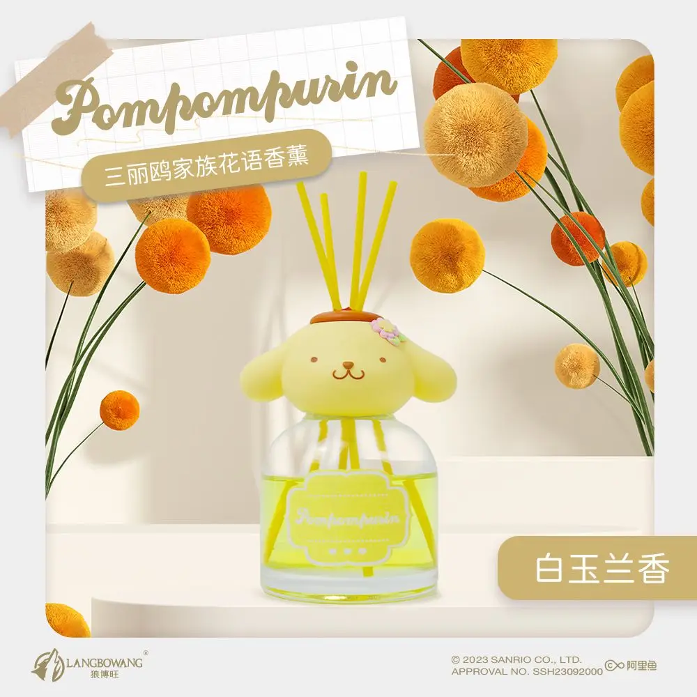 Подлинный цветок Sanrio языковое оформление внутренний аромат Мультяшные милые