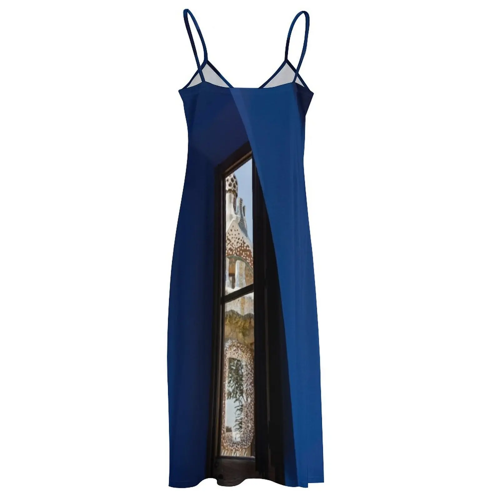 Элегантное платье без рукавов Antoni Gaudi - внутри и снаружи вечерние платья женское