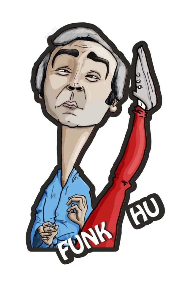 

Наклейка Ener You Funk Hu 15 см