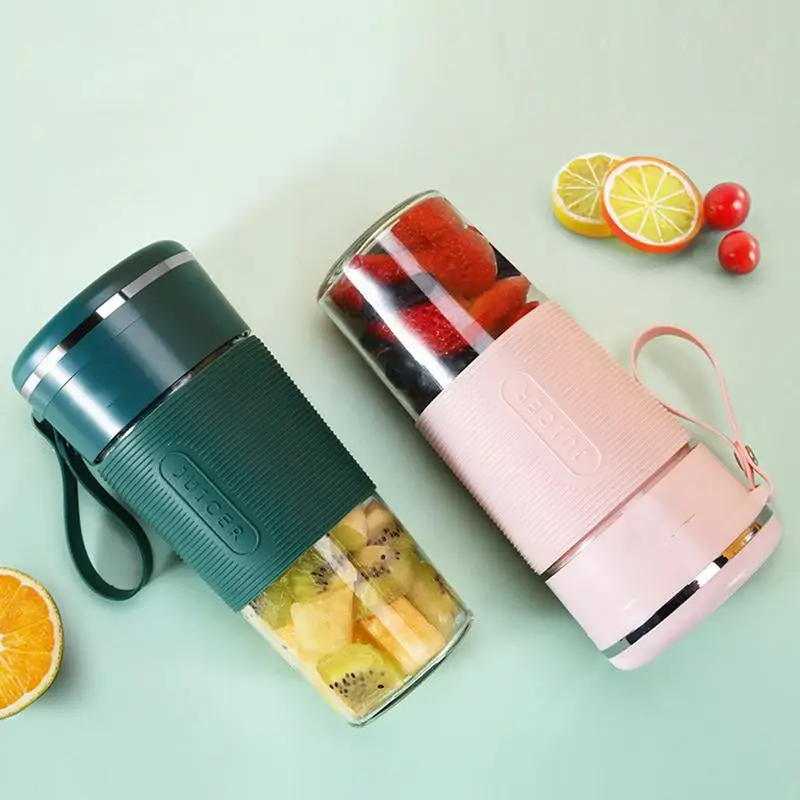 Portable Blender Cup 300 ML Stainless Steel Two Blade Cutter