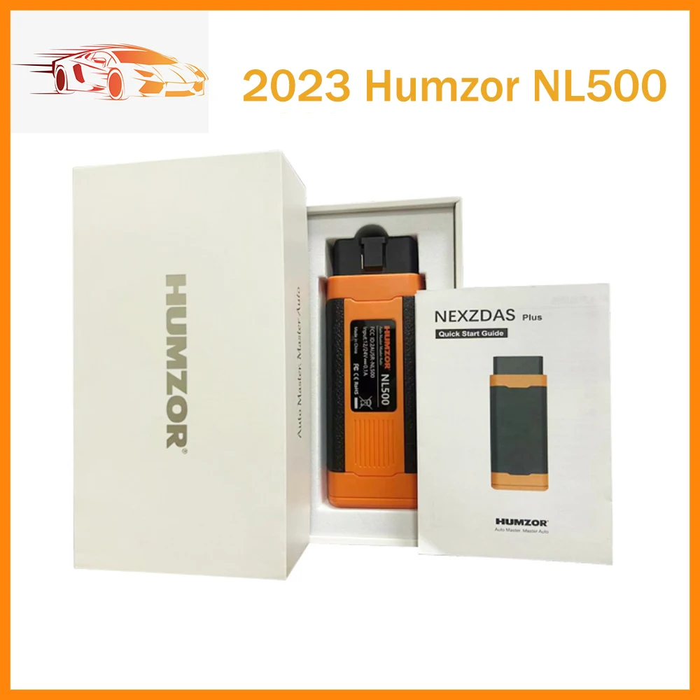 

Автомобильный диагностический сканер ошибок humзор NL500 OBD2, приложение Immo, сброс Odo-m-eter Manager, обновление программирования ключей NL400 NL300