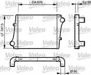 

VALEO 818876 для TURBO RADYATORU B 12M, B 12RH