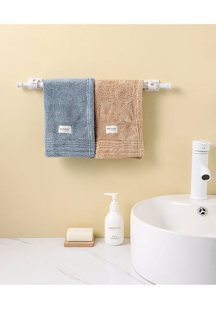 

Adjustable Spring Load Loaded Hanger Durable Curtain Telescopic Pole Extendable Sticks Hanging Rods Bathroom Product