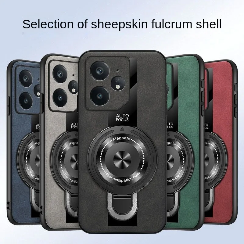 Для OPPO Realme neo 7 GT Pro 6T Neo 6 SE 5 3 Чехол-держатель с магнитным кольцом и подставкой для