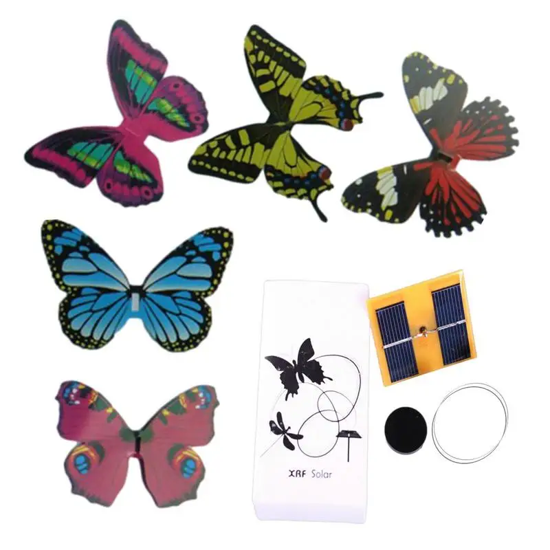 

Solar Stake Decor Yard Stake Butterfly For Intelligent Sensor Control Science And Education