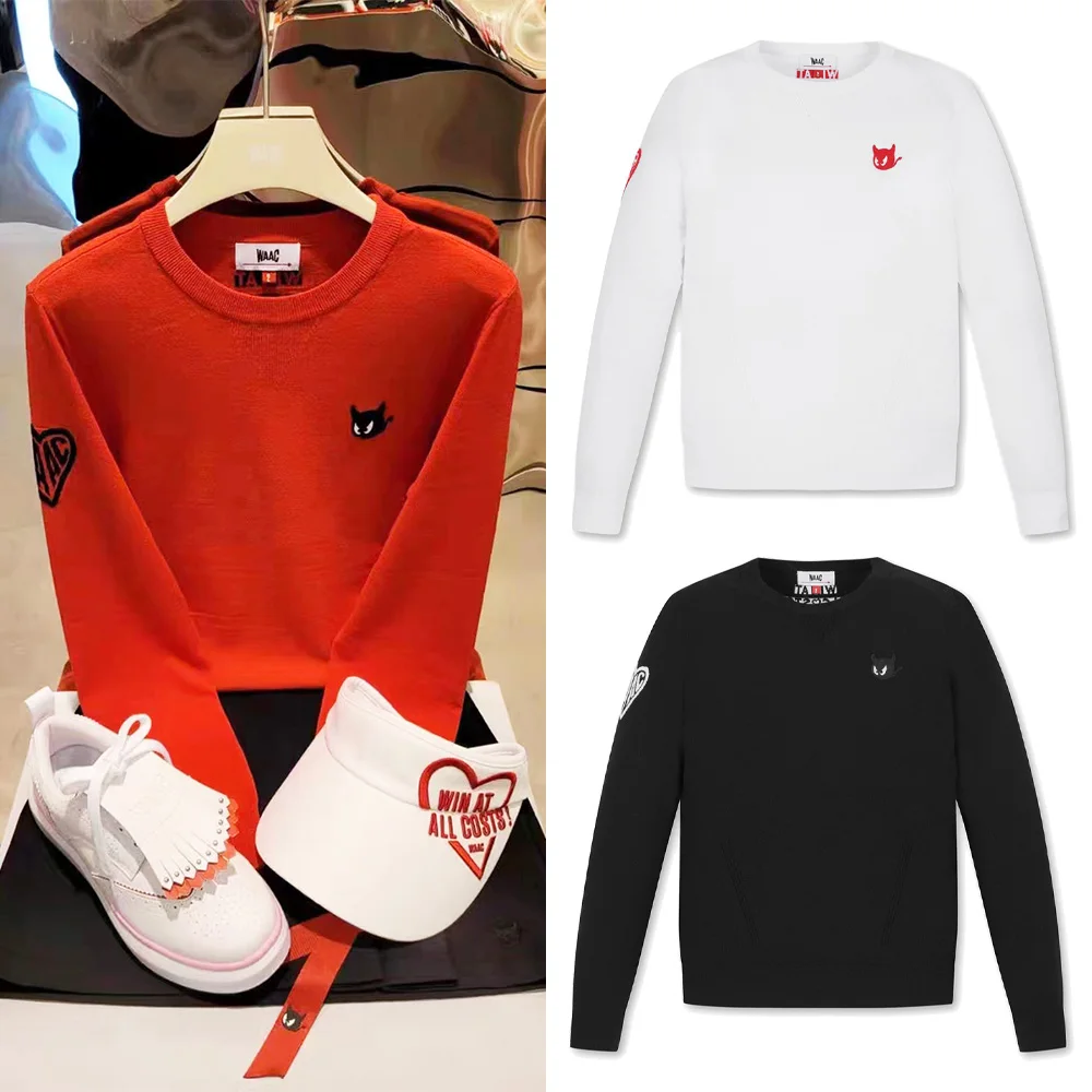 

"Selected Trends! Women's High-end Warm Knitted Sweaters, New Fashionable Casual Golf Knitted Tops, Warm and Sporty!"