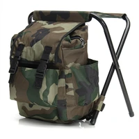 outdoor fishing chair foldable camping stool backpack cooler insulated picnic bag hiking seat table bear bag