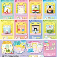 japan candy toy re ment sumikko gurashi fashion show uniform capsule toys gashapon desktop decoration