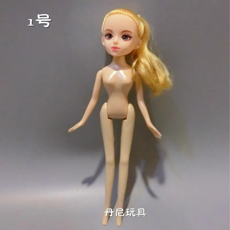 

23CM Doll Model Wedding Dress Design Special Princess Naked Doll Body