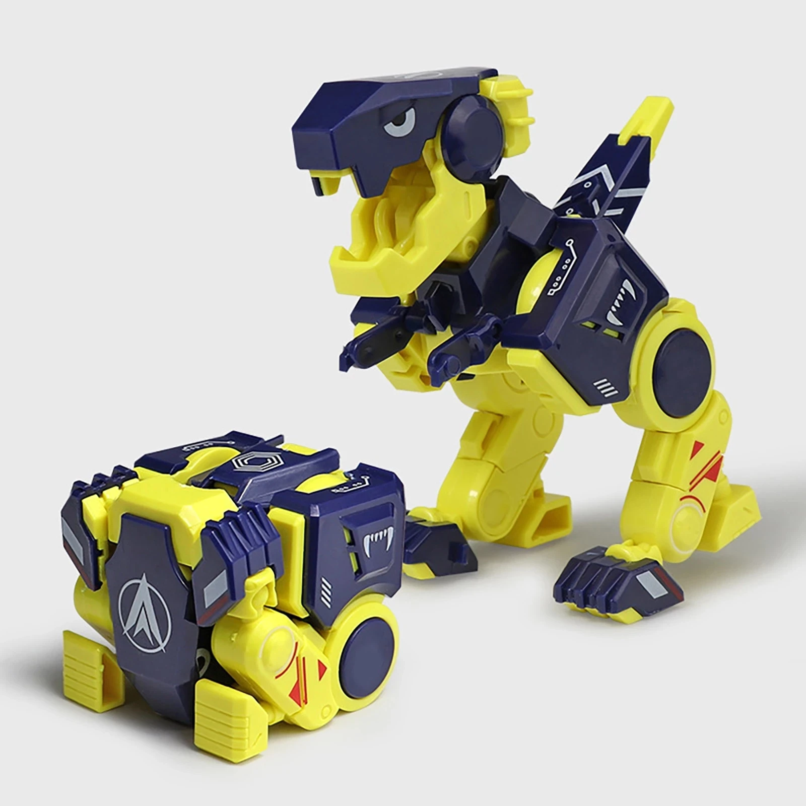 

Deformed Square Dinosaur Toy Small Dinosaur Deformed Square Dinosaur Toys Gifts Creative Learning DIY Robot Deformation