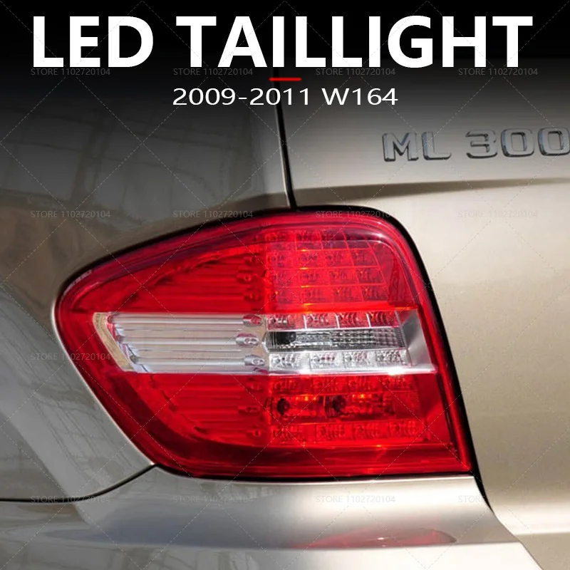Для 2009-2011 W164 Mercedes Benz ML-Class ML300 ML320 ML350 светодиодный задний фонарь заднего бампера