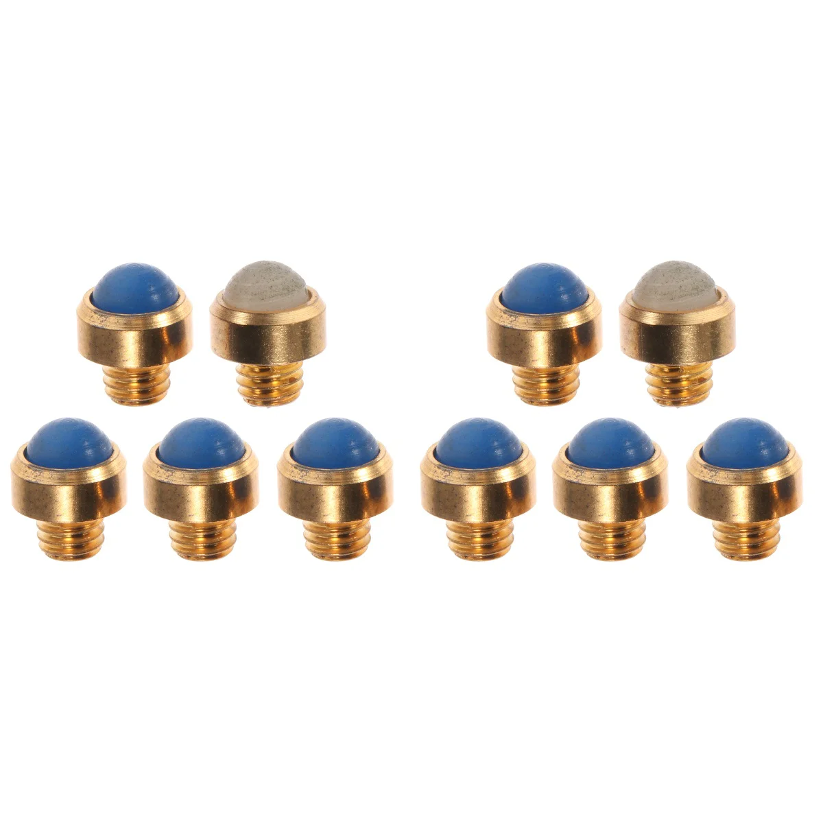 

10 Pcs Silencer Professional Scissor Pet Accessories Scissors Supply Shear Bumper Accessory Metal Muffler