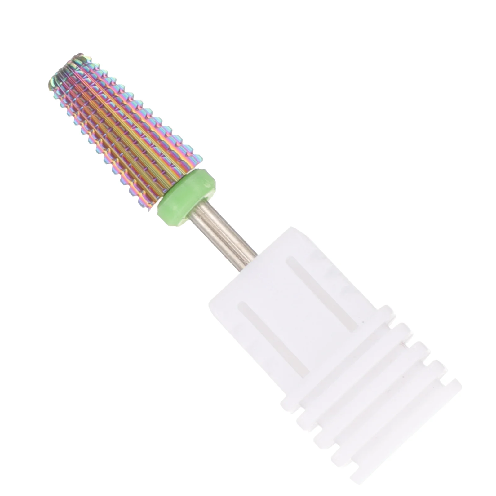 

Women Nail Drill Bit Manicure Bits Drills Tool Cuticle Pusher Front Salon Safety