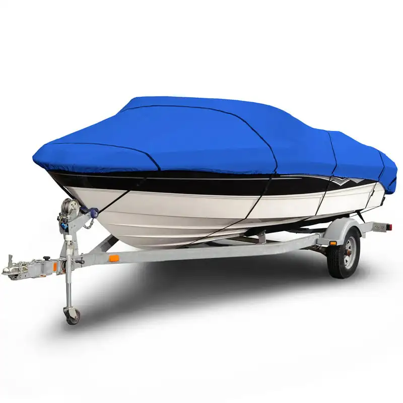 

Denier V-Hull Boat Cover, Waterproof Outdoor Protection, Size BT-1 12'-14' Long, 68