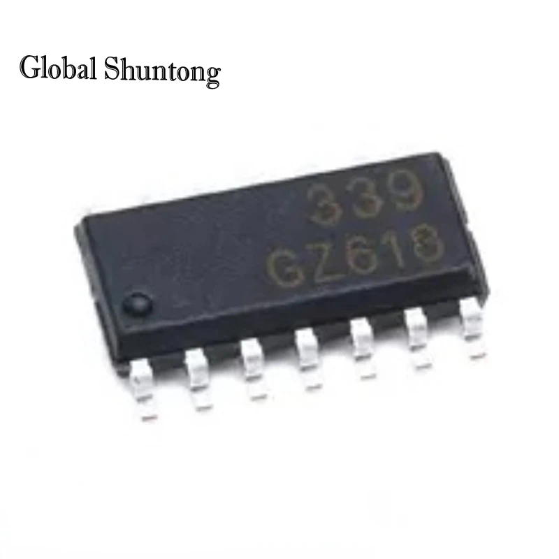 

10 шт. LM339 SOP14 LM339D SOP-14 LM339DR SOP LM339DR2G SOIC14 LM339DT SOIC-14 LM339DG SMD 339