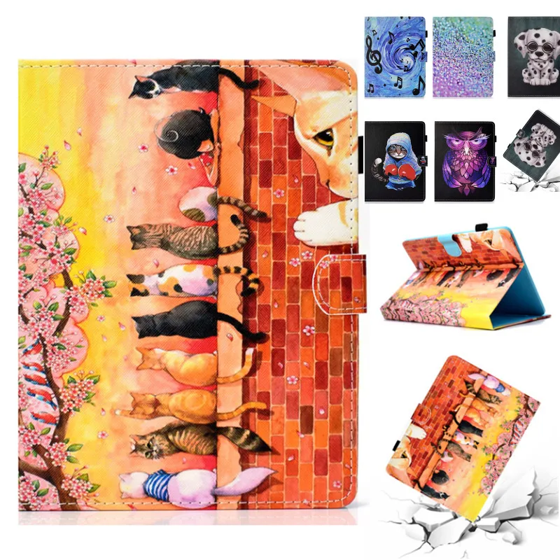 

PU Leather Stand Universal Cases For Irbis TZ960/TZ961/TZ962/TZ963/TZ964/TZ965/TZ967/TZ968/TZ969 9.6 Inch Tablet Cute Cover Case