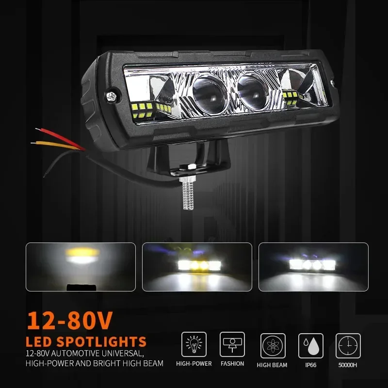 Светодиодный прожектор для внедорожников модификация автомобиля