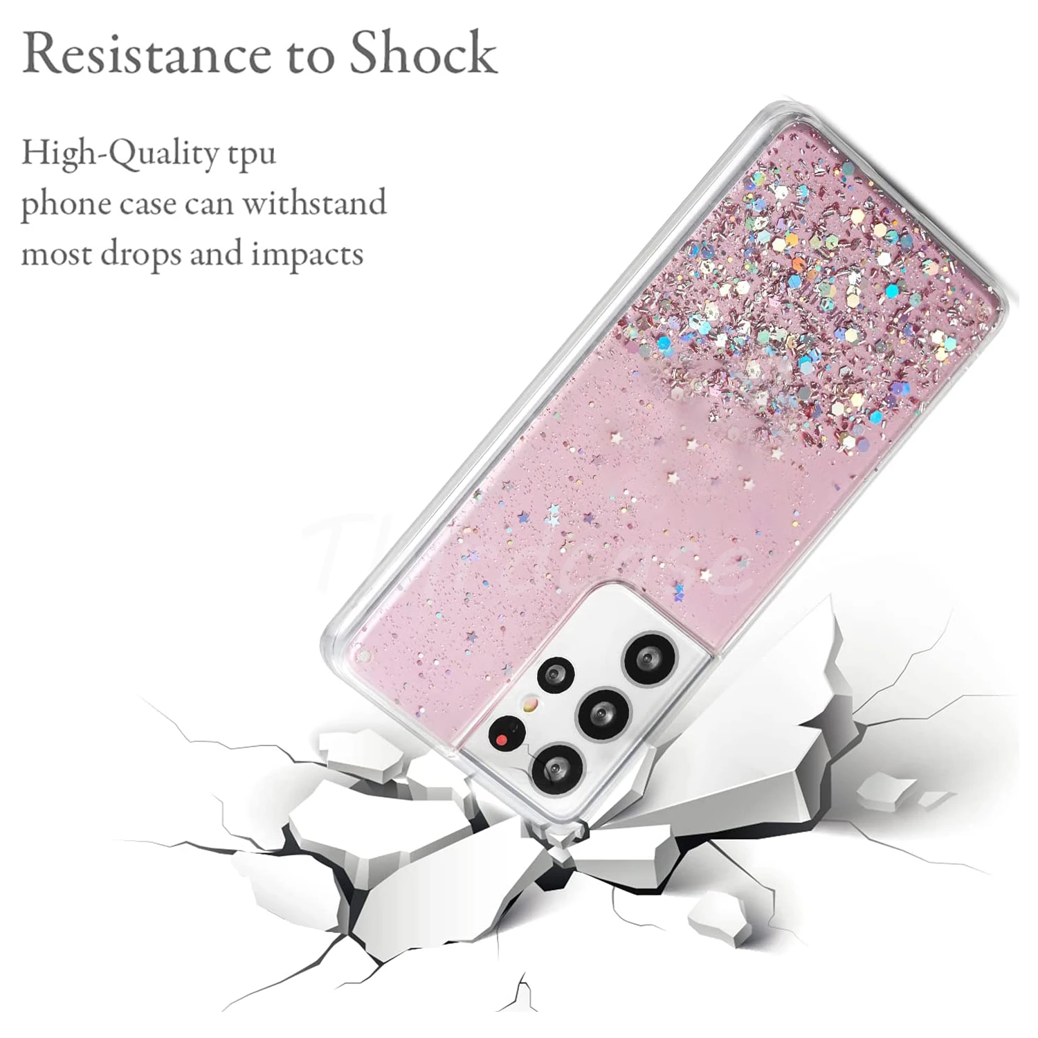 Покрытие с блестками Sequins Glitter для Samsung Galaxy S23 Ultra S8 S9 S10E S20 S22 Plus S21 FE S10 Lite, мягкий силиконовый чехол.