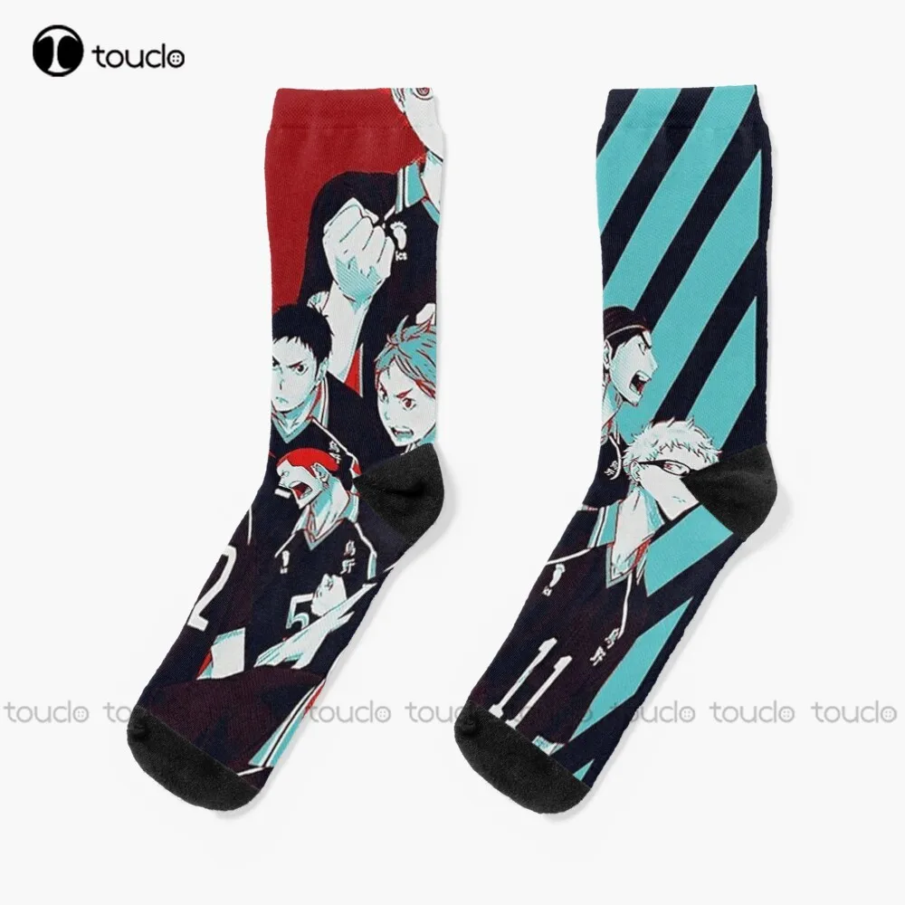 

Полностью Командные носки Karasuno Haikyuu, желтые носки, унисекс, для взрослых, подростков, для молодежи, удобные, для лучших девушек, спортивное ис...