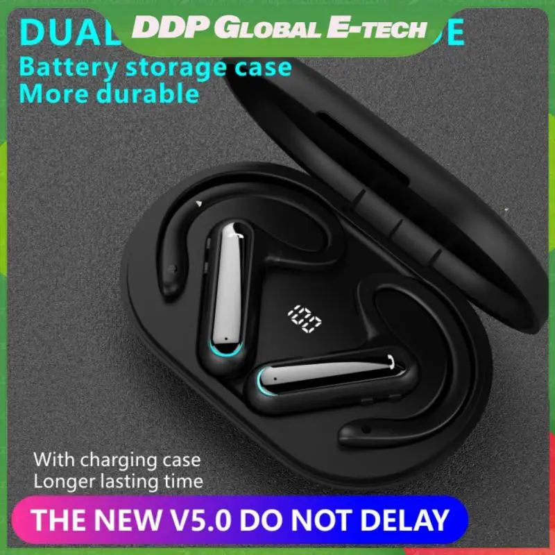 

Voice Assistant Function bluetooth-compatible Headset Earbuds Stereo Tws Earphones With Charging Box Non-in-ear