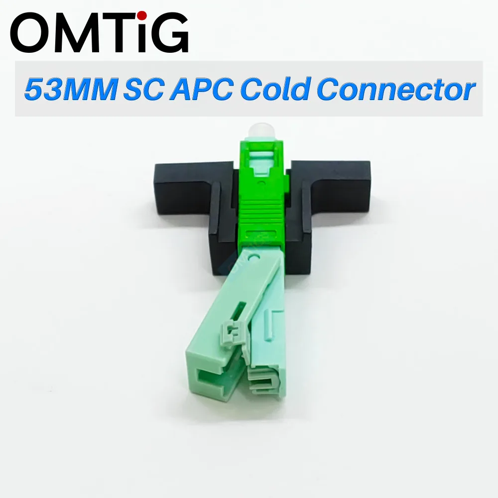 Best Prices 53MM SC APC SM Single-Mode Optical Connector FTTH Tool Cold Connector Fiber Optic Fast Connnector