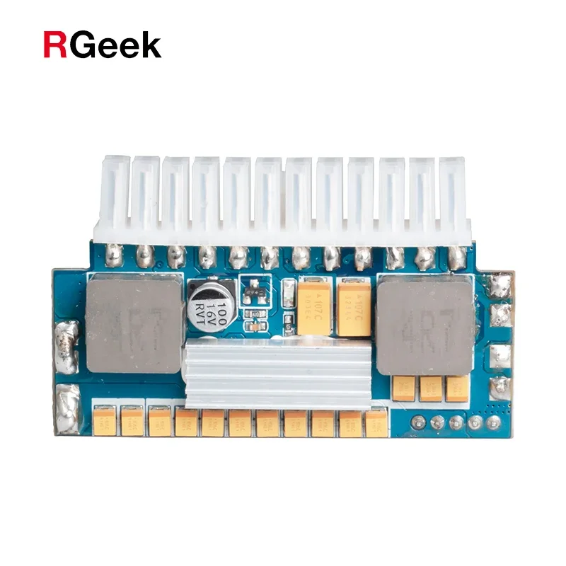 Блок питания RGeek DC 12V 450W 24PIN ITX ATX PICO PSU для мини-ПК, поддерживает видеокарты (art.: 3920dbdb8a39b) - 3920dbdb8a39b
