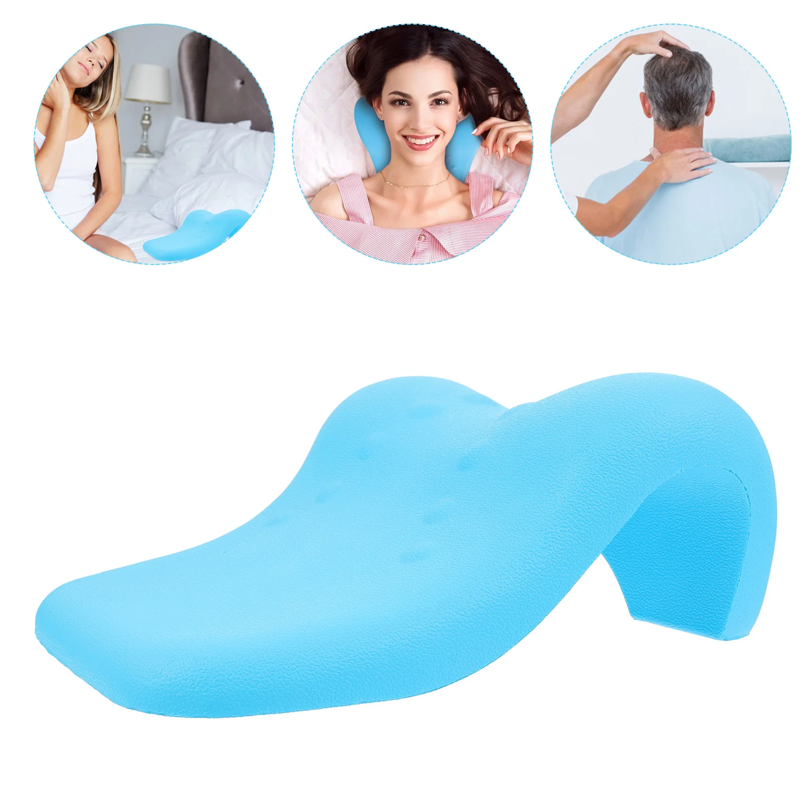 

1pc Practical Neck Pillow Neck Massager Neck Support for Home Relaxation