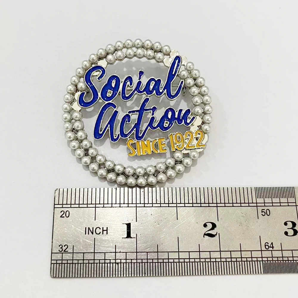 Sigma Gamm Rho College Party Социальная акция с 1922 года Ювелирная брошь