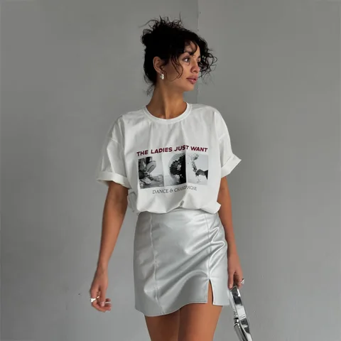 Модная европейско-американская женская футболка с буквенным принтом и графическим рисунком 90-х годов, дизайн Y2K, хип-хоп, уличные топы для пар с короткими рукавами
