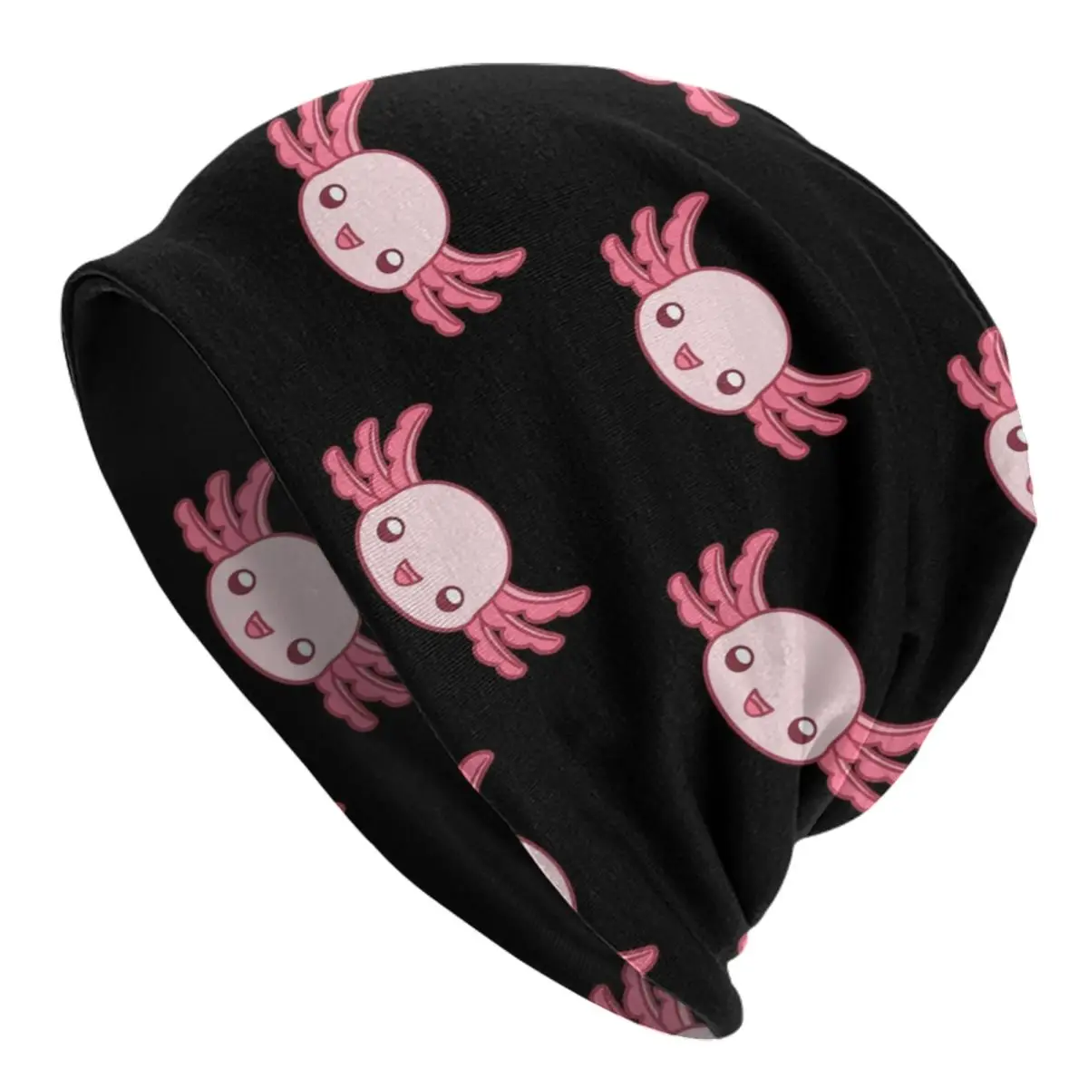 

Восхитительные шапки в минималистичном стиле Axolotl, милые лыжные шапочки в стиле хип-хоп для мужчин и женщин, шапочки, шапка, теплая шапка двойного назначения, вязаная шапка