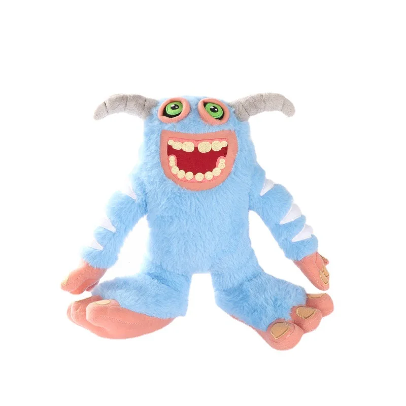 

28cm My Singing Monsters Plush Toys Kawaii Game Figure Rare Mammott Stuffed Dolls Pillow Gift for Kids Children Christmas Party